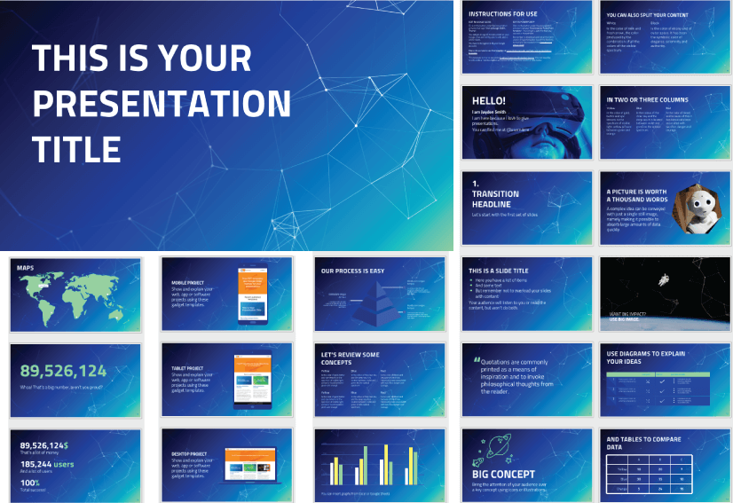 ppt templates for technical presentation free download