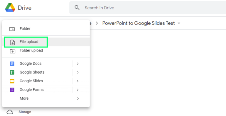 How to Convert Your PowerPoint Presentation into Google Slides