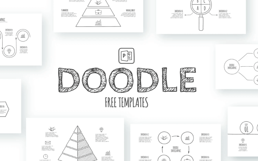 The Best Free PowerPoint Templates to Download in 2022: Free Doodle Animated Infographics