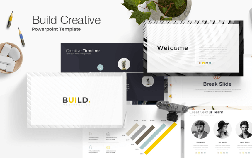 The Best Free PowerPoint Templates to Download in 2022: Build Creative Agency Free Presentation