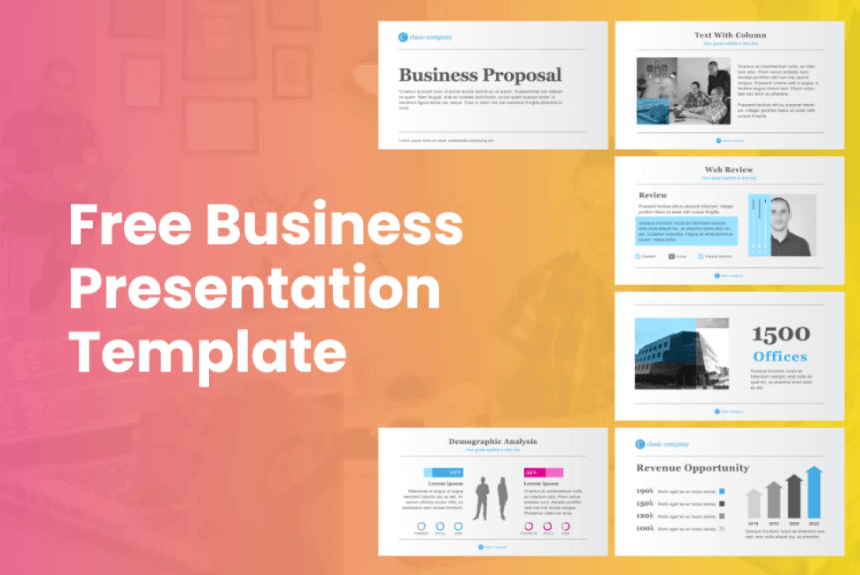 The Best Free PowerPoint Templates to Download in 2022: Free Business PowerPoint Presentation Template