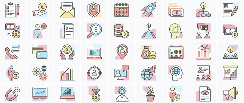 Free Startup Icon Set