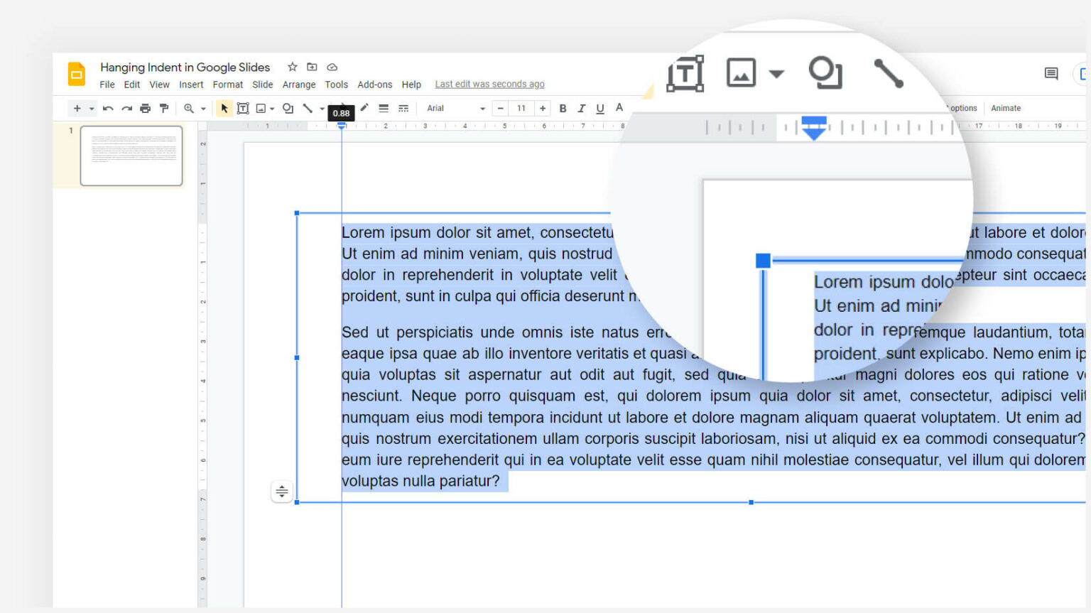 how to use increase and decrease indent in google... How to do a Hanging Indent in Google Slides in a Few Steps?