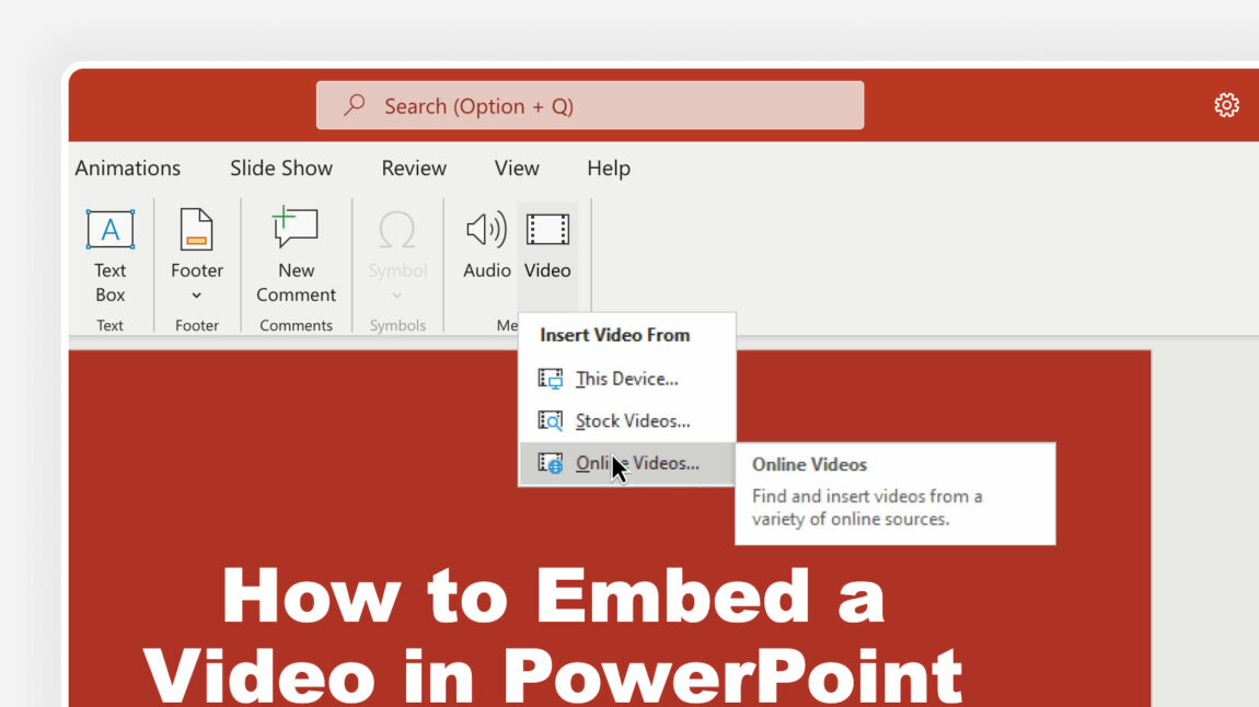 How to Embed a Video In PowerPoint [2022 User Guide]
