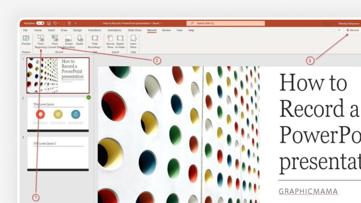 How to Record A PowerPoint Presentation [2022 User Guide]