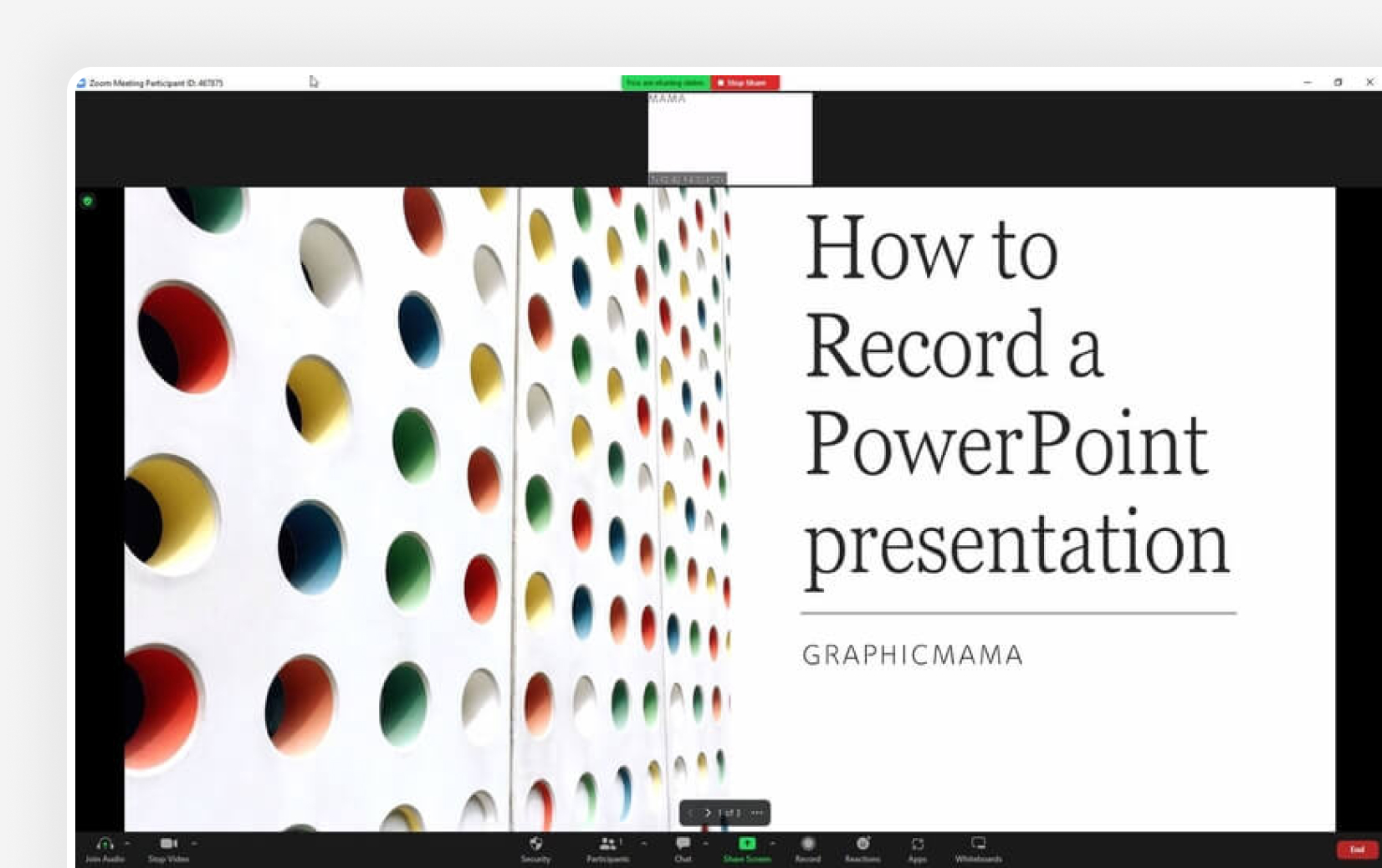 How to Present PowerPoint in Zoom