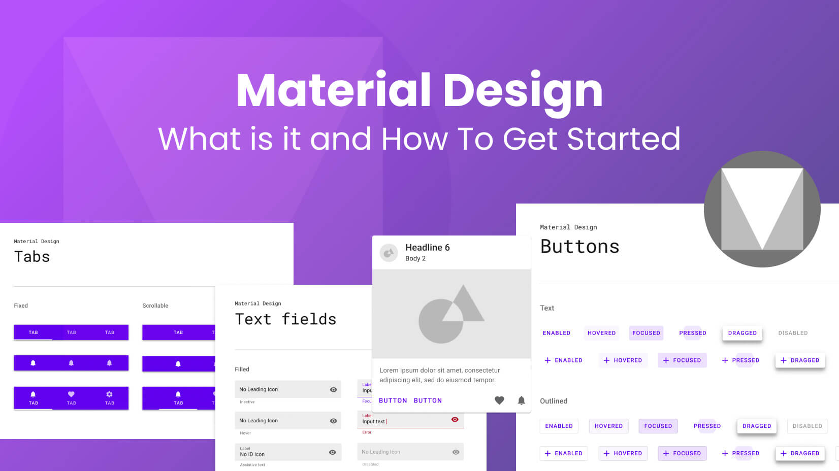 Material Design Sketch Template v2 - Freebie Supply