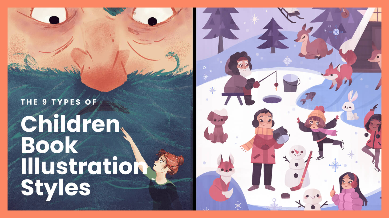 illustration styles for childrens books