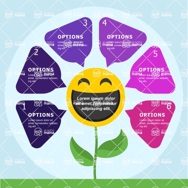 Infographic Templates Collection - Vector, Photoshop, PowerPoint, Google Slides - Nature Themed Infographic Template