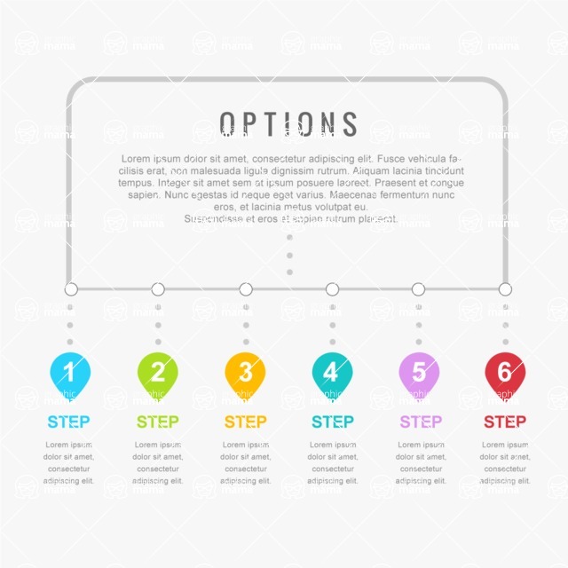 Infographic Templates Collection - Vector, Photoshop, PowerPoint, Google Slides - Infographic Template with Options