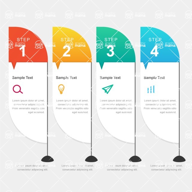 Infographic Templates Collection - Vector, Photoshop, PowerPoint, Google Slides - Banners Infographic Template