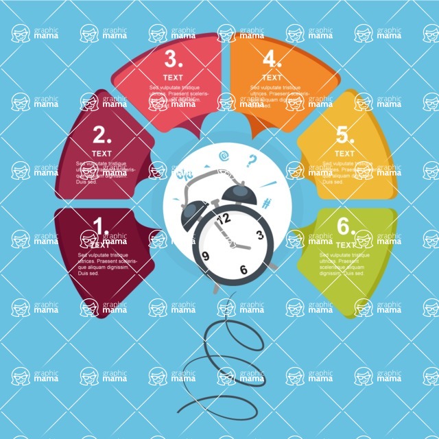 Infographic Templates Collection - Vector, Photoshop, PowerPoint, Google Slides - Time Infographic Template