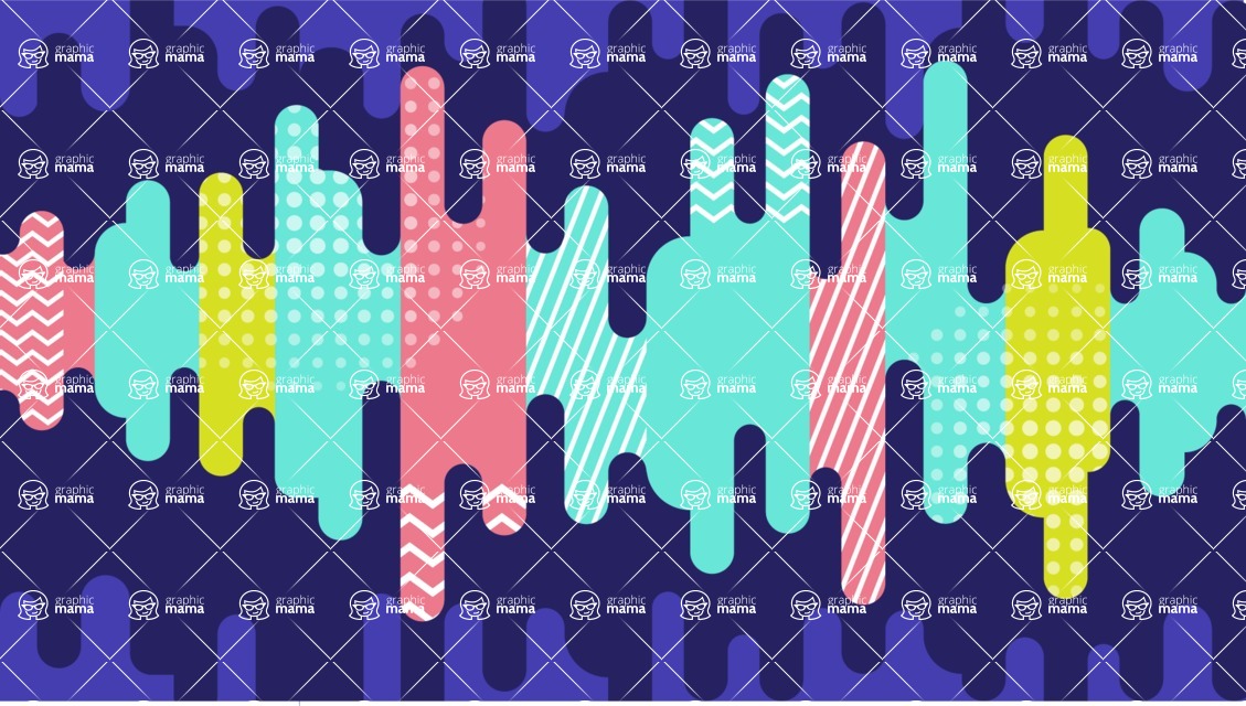 vector backgrounds - a rich collection (vector pack) of beautiful shapes and modern color palettes - Colorful Geometric Background Vector