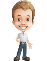 Cute Child Cartoon Vector Character AKA Georgie