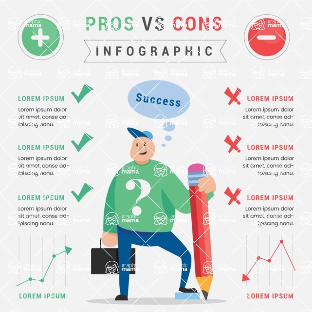Pros And Cons Infographic Template Infographic Template Collection 