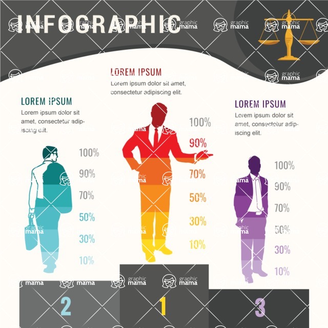 Infographic Templates Collection - Vector, Photoshop, PowerPoint, Google Slides - Business Types Infographic Template Comparison