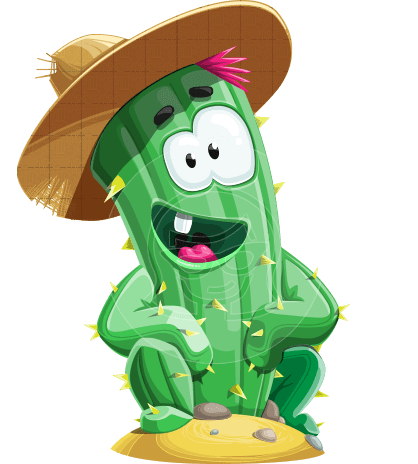 Cartoon Cactus Character - 112 stock vector images