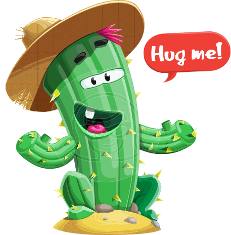 Cartoon Cactus Character - 112 stock vector images