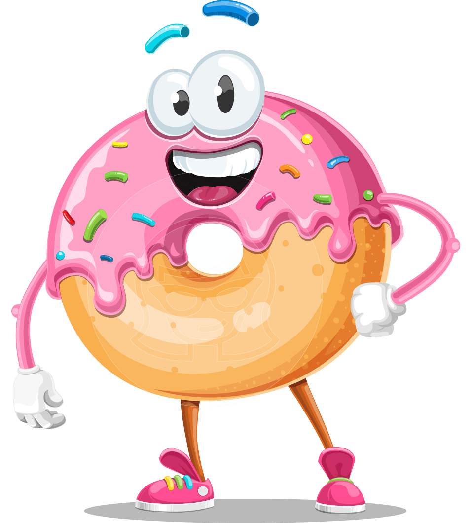 Donut Cartoon Character - 112 stock vector images