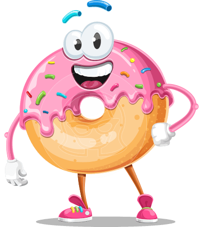 Donut Cartoon Character - 112 stock vector images