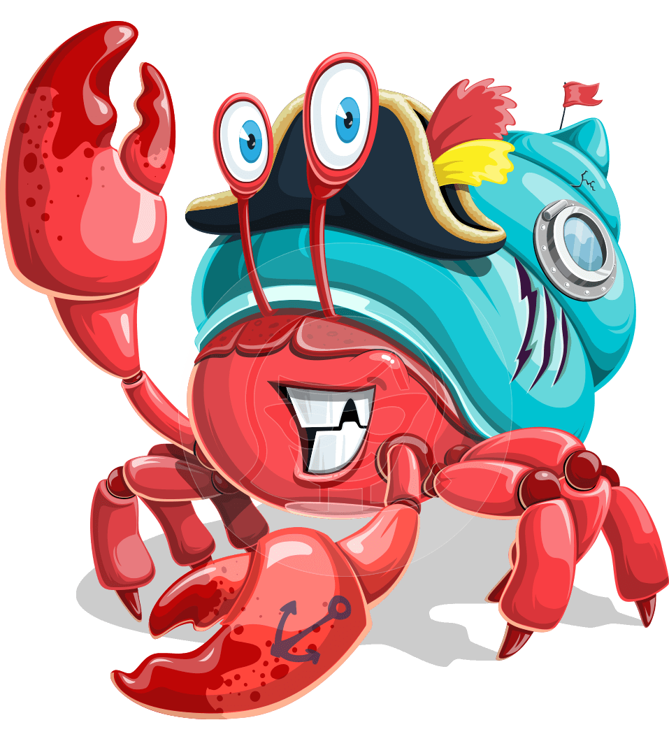 Cartoon Crab Character - 112 Stock Vector Images