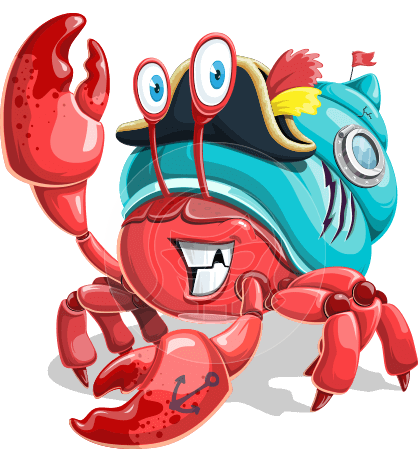 Cartoon Crab Character - 112 Stock Vector Images