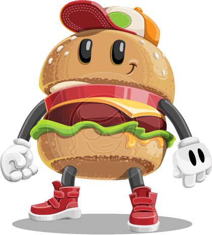 Cartoon Hamburger
