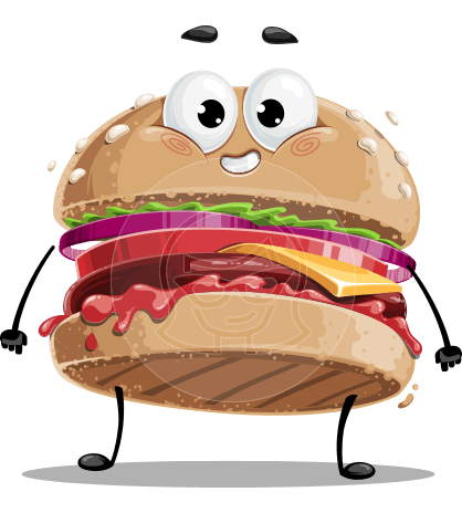 Burger Cartoon