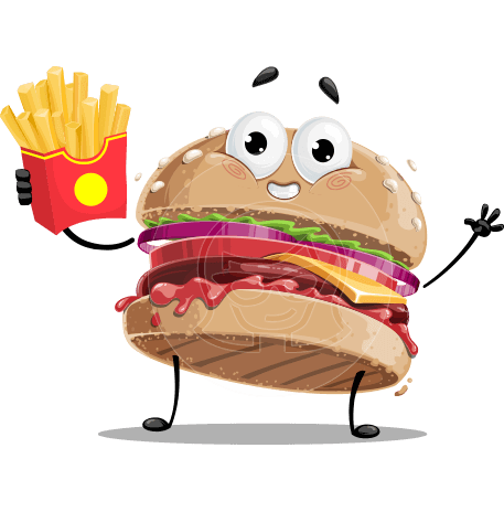 Burger Cartoon