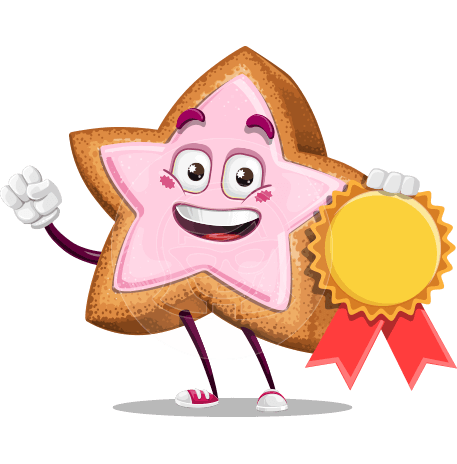 Cartoon Cookie Star - 112 stock vector images