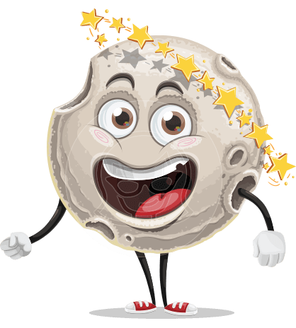 Cartoon Asteroid Character - 112 stock vector images