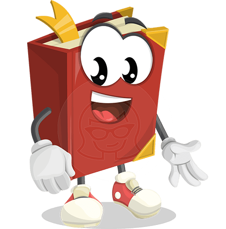 Cute Book Character Animator Puppet