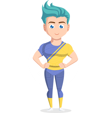 Sport Man Character Animator Puppet