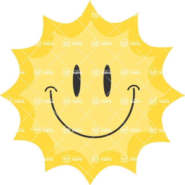 Summer Icons Bundle - Summer Sun Icon