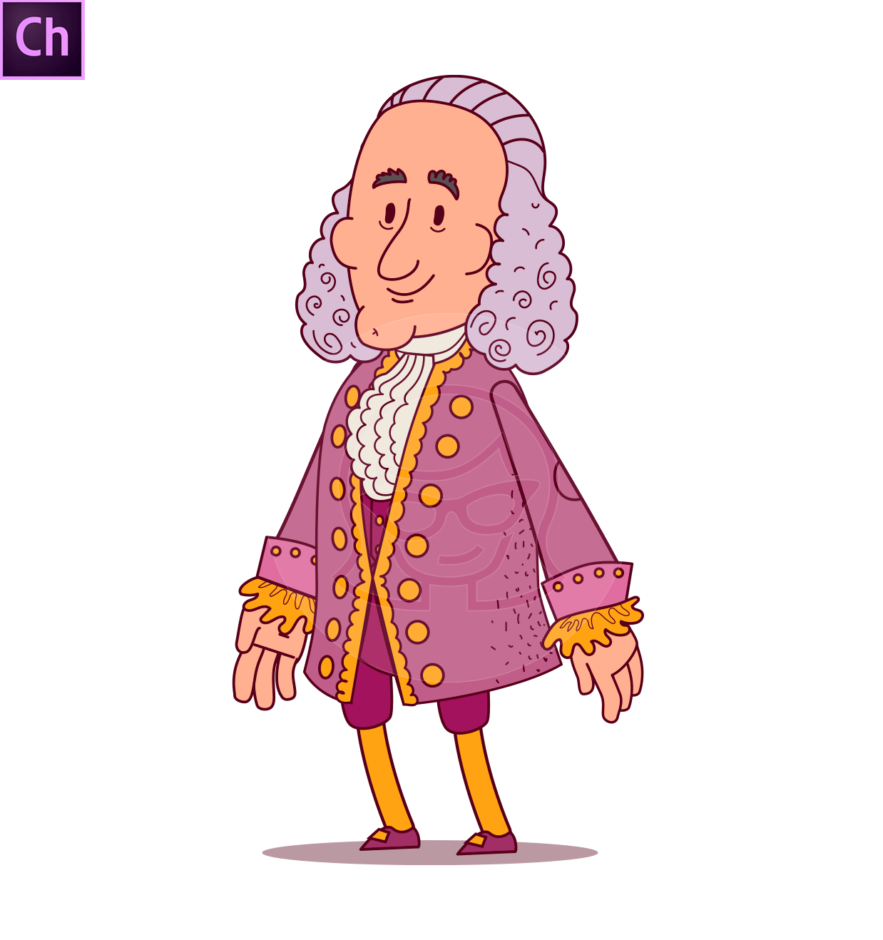 Voltaire Character Animator Puppet