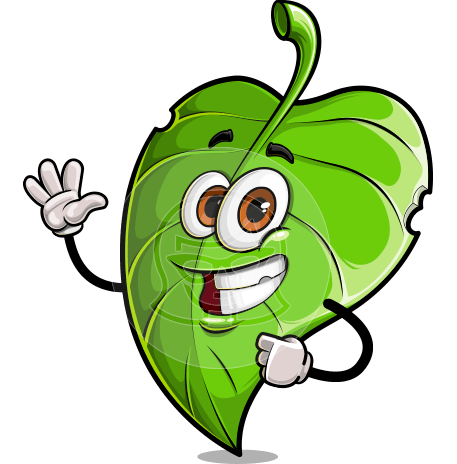 Green Leaf Character Animator Puppet