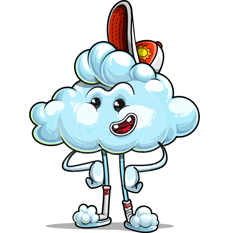 Funny Cloud Character Animator Puppet