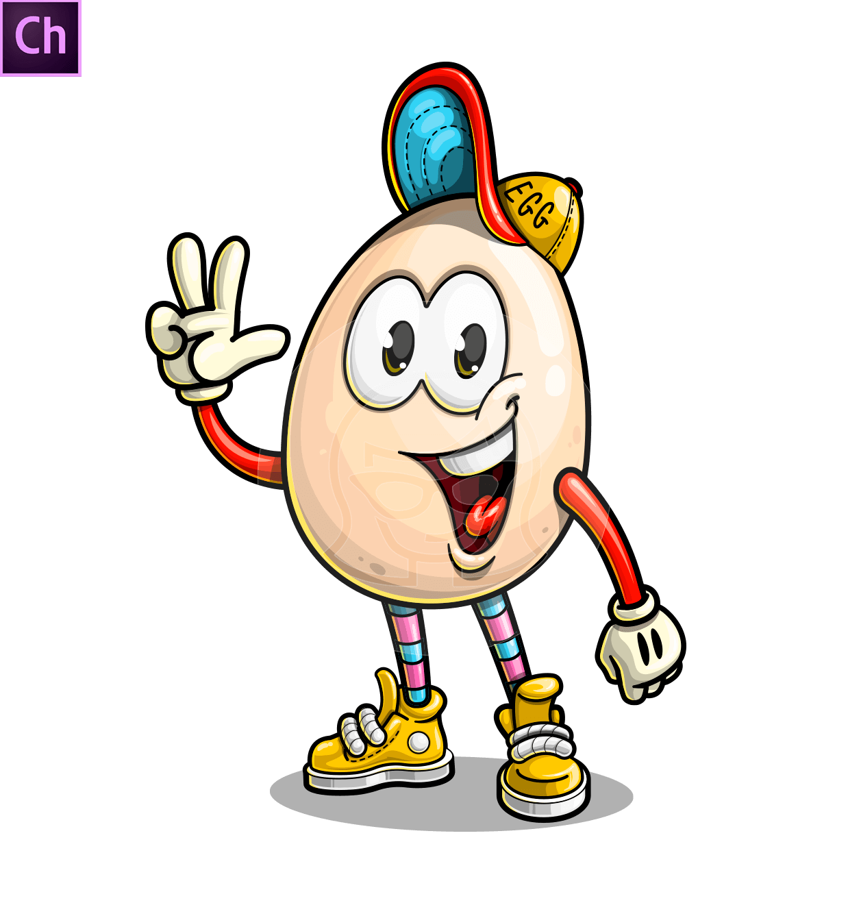 Egg Character Animator Puppet