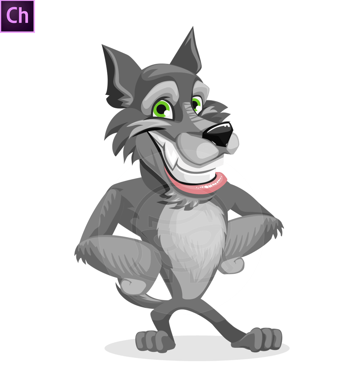 Wolf Character Animator Puppet