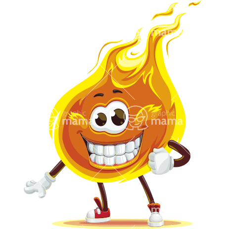 Fire Flame Character Animator Puppet