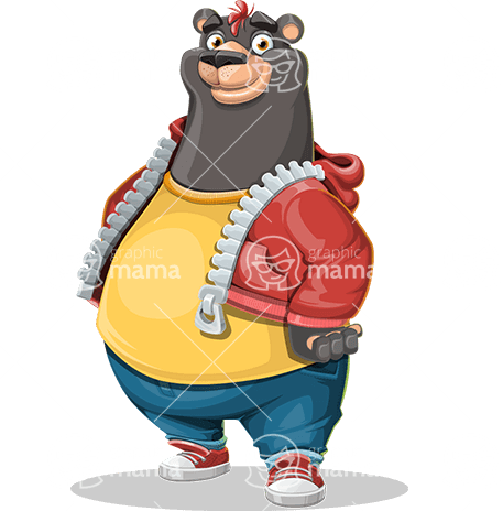 Cool Bear Character Animator Puppet