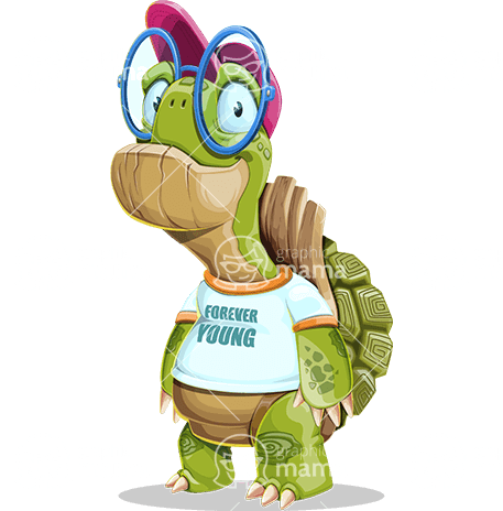 Funny Turtle Character Animator Puppet