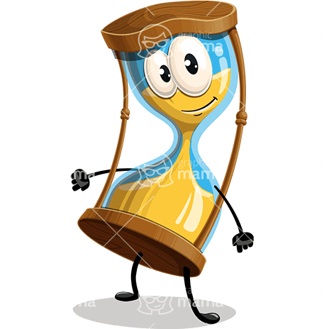Hourglass Clock Character Animator Puppet