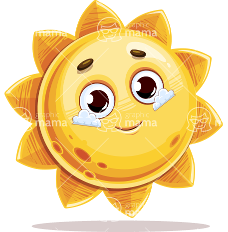 Cute Sun Character Animator Puppet