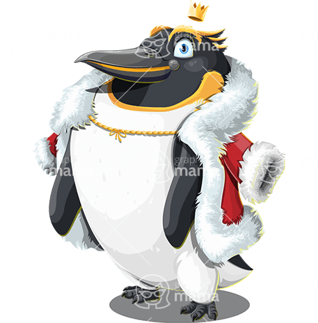 King Penguin Character Animator Puppet