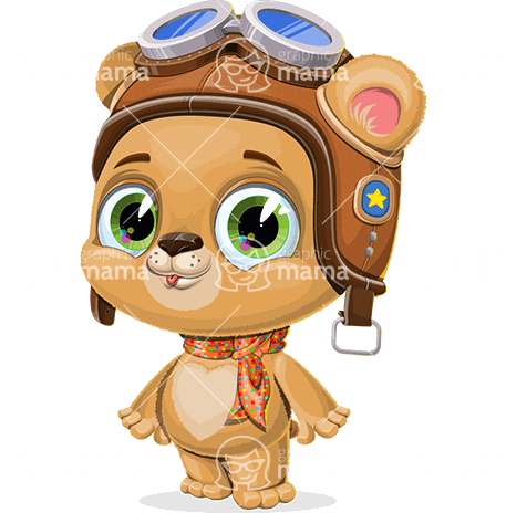 Teddy Bear Toy Character Animator Puppet