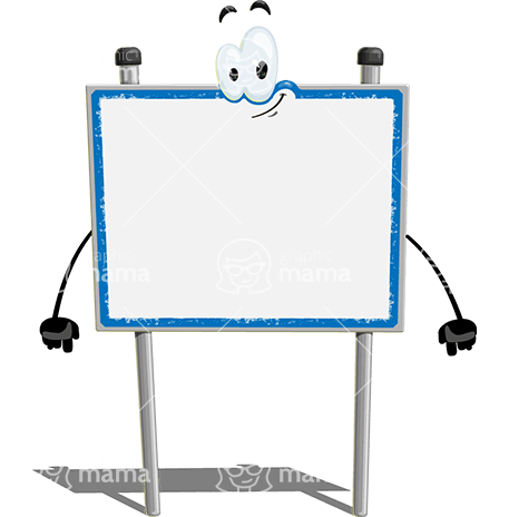 Cartoon Signage Character Animator Puppet