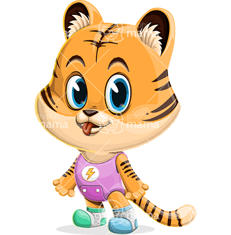 Little Tiger Character Animator Puppet