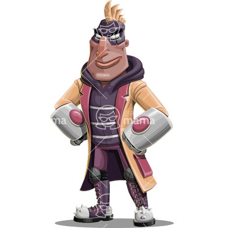 Criminal Super Villain Character Animator Puppet