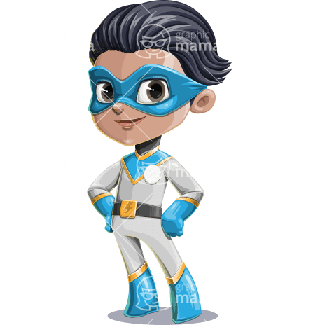 Little Superhero Boy Character Animator Puppet